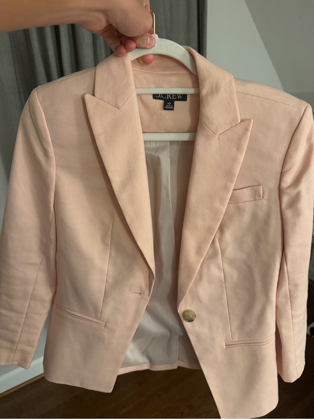 J. Crew Women's Blazer in Light Pink